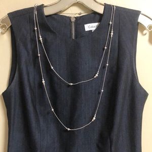 Dark navy blue Calvin Klein Dress